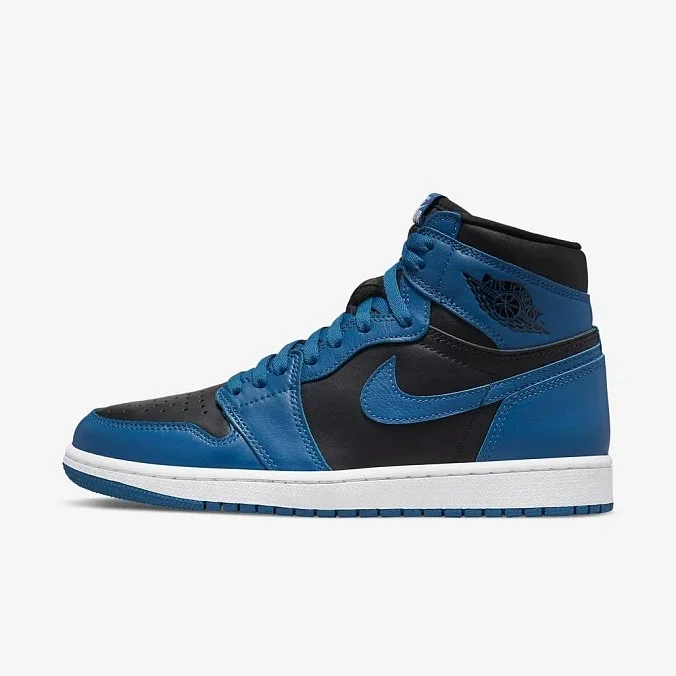 Кроссовки Air Jordan 1 High OG Dark Marina Blue/Black/White