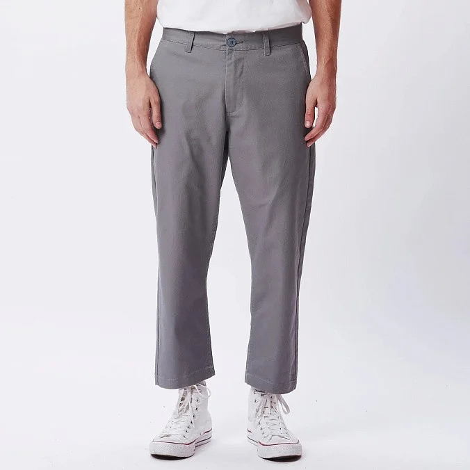 Брюки Obey Straggler Flooded Pant