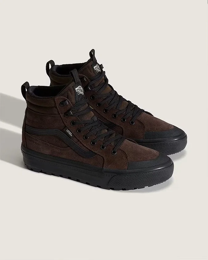 Кеды высокие Vans Sk8-Hi Waterproof Insulated Brown/Black