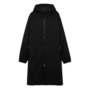 Лёгкая парка унисекс SHU чёрная