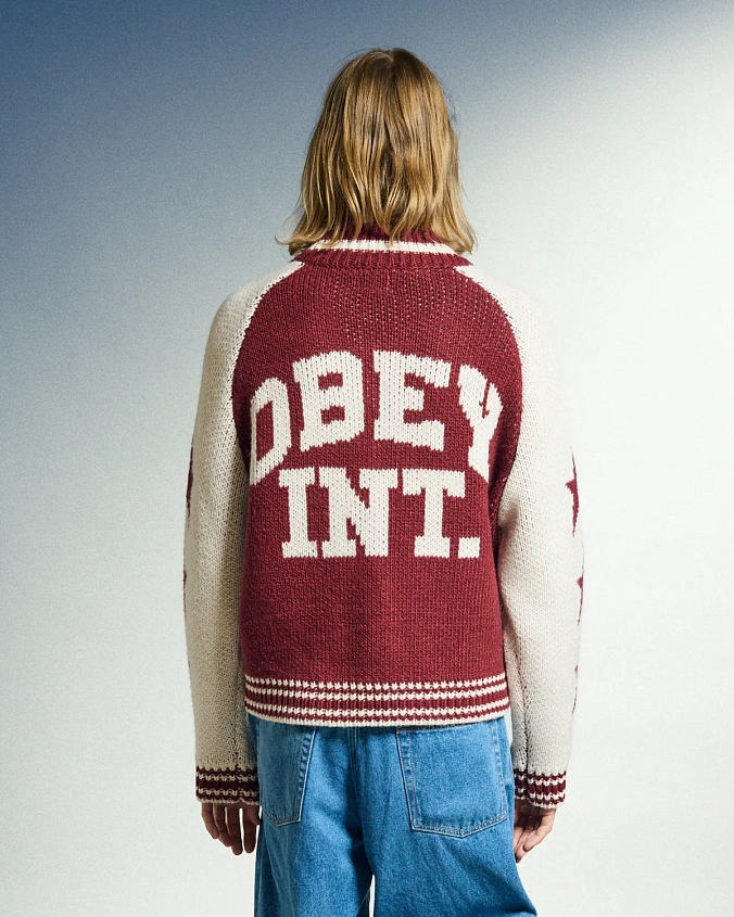 Свитер Obey Int. Cowichan Sweater