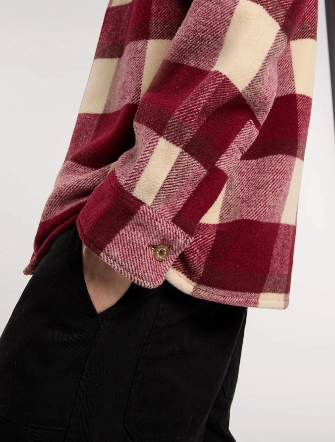 Рубашка Dickies Plaid Coaling Shirt Tibetan Red